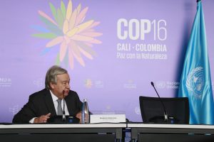 Antonio Guterrez, COP 16. UN Biodiversity